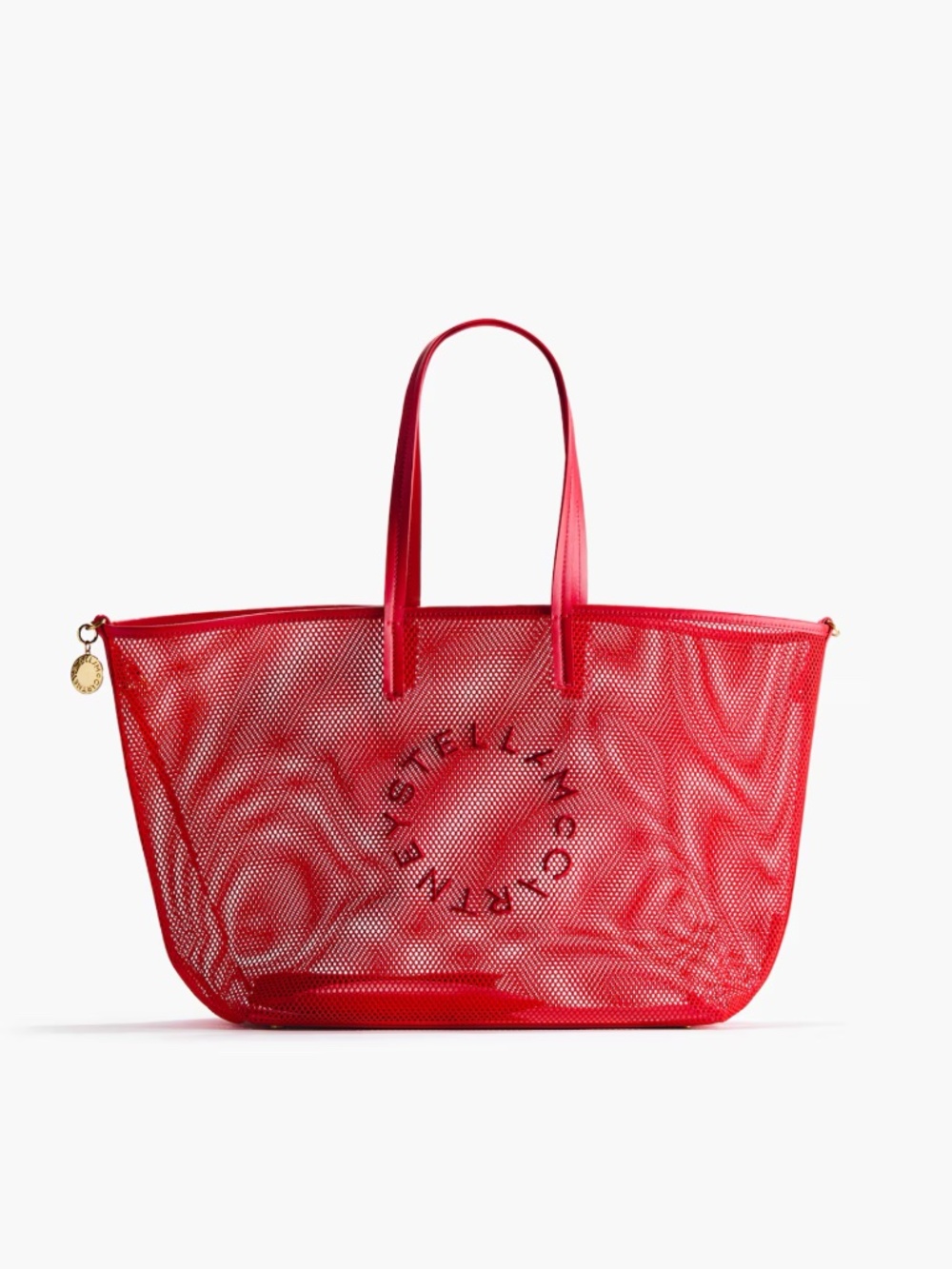 H&M x Stella McCartney red tote bag